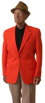 ORANGE BLAZER